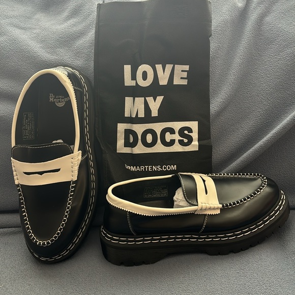 Doc Martin ? loafers- black / white main image 3